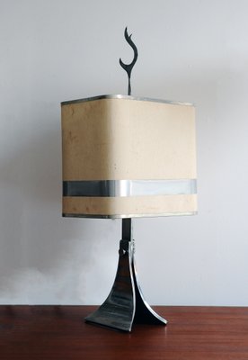 Mid-Century Modern Steel Lamp, 1970s-TJ-1080792