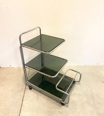 Mid-Century Modern Steel Trolley, 1970s-NPC-809567