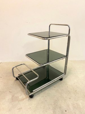 Mid-Century Modern Steel Trolley, 1970s-NPC-809567