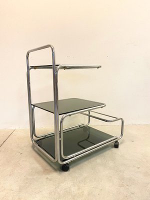 Mid-Century Modern Steel Trolley, 1970s-NPC-809567