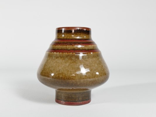 Mid-Century Modern Stoneware Bamboo Vase by Olle Alberius for Rörstrand, Sweden, 1960s-RUK-1758085