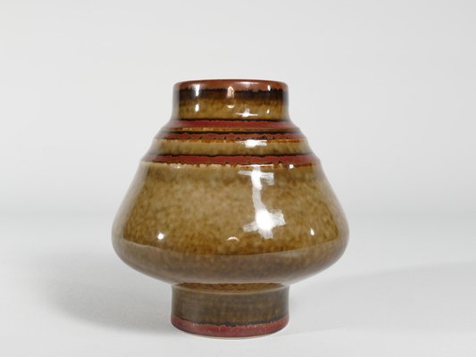 Mid-Century Modern Stoneware Bamboo Vase by Olle Alberius for Rörstrand, Sweden, 1960s-RUK-1758085