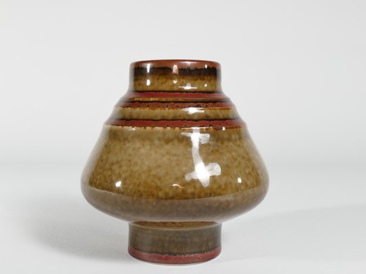 Mid-Century Modern Stoneware Bamboo Vase by Olle Alberius for Rörstrand, Sweden, 1960s-RUK-1758085