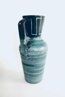 Mid-Century Modern Studio Pottery Vase Set by Scheurich, West Germany, 1960s, Set of 2-RQV-942085