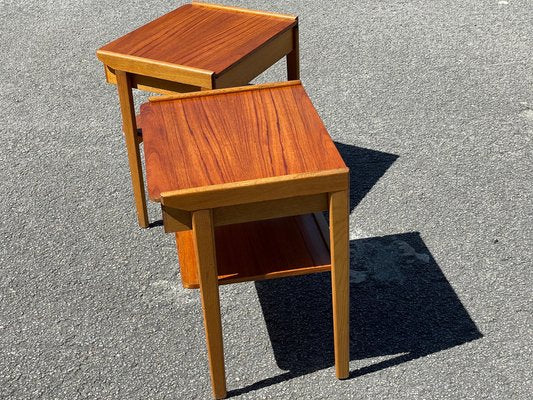 Mid-Century Modern Swedish Nightstands, Set of 2-MXB-1318416