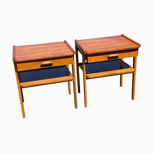 Mid-Century Modern Swedish Nightstands, Set of 2-MXB-1318416