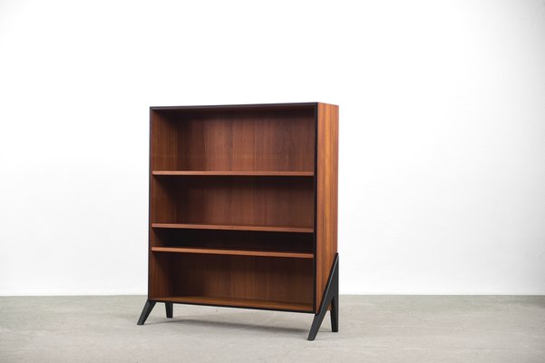 Mid-Century Modern Swedish Teak Bookcase, 1960s-ZAA-706696