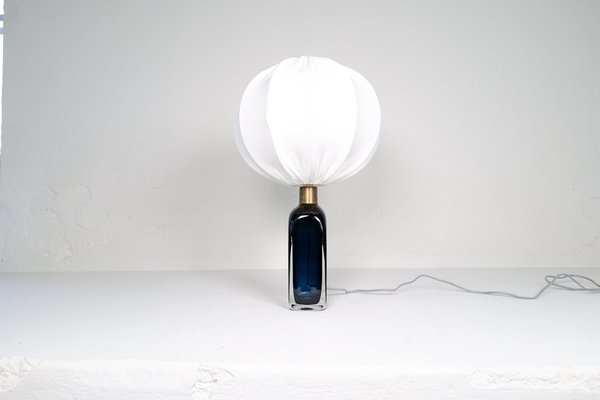 Mid-Century Modern Table Lamp attributed to Carl Fagerlund for Orrefors, Sweden Rd 1406, 1960s-UYK-1723501