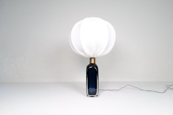 Mid-Century Modern Table Lamp attributed to Carl Fagerlund for Orrefors, Sweden Rd 1406, 1960s-UYK-1723501