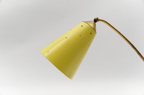 Mid-Century Modern Table Lamp in Brass, Germany, 1950s-KQB-1750458