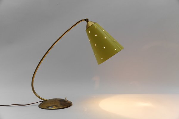 Mid-Century Modern Table Lamp in Brass, Germany, 1950s-KQB-1750458