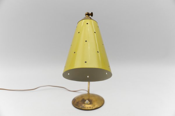 Mid-Century Modern Table Lamp in Brass, Germany, 1950s-KQB-1750458