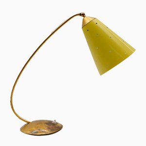 Mid-Century Modern Table Lamp in Brass, Germany, 1950s-KQB-1750458