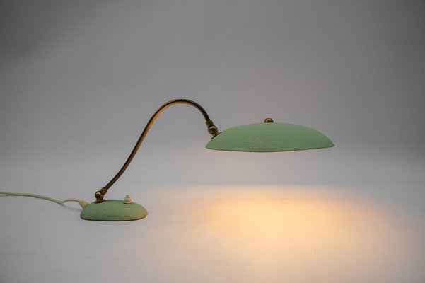 Mid-Century Modern Table Lamp in Brass, Italy, 1950s-KQB-1750204