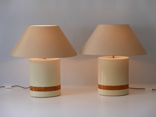 Mid-Century Modern Table Lamps by Tommaso Barbi, Italy, 1970s, Set of 2-WPT-959840