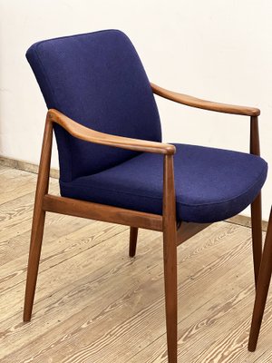 Mid-Century Modern Teak Armchairs by Hartmut Lohmeyer for Wilkhahn, 1950s, Set of 2-DOY-1782780