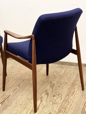 Mid-Century Modern Teak Armchairs by Hartmut Lohmeyer for Wilkhahn, 1950s, Set of 2-DOY-1782780