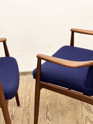 Mid-Century Modern Teak Armchairs by Hartmut Lohmeyer for Wilkhahn, 1950s, Set of 2-DOY-1782780