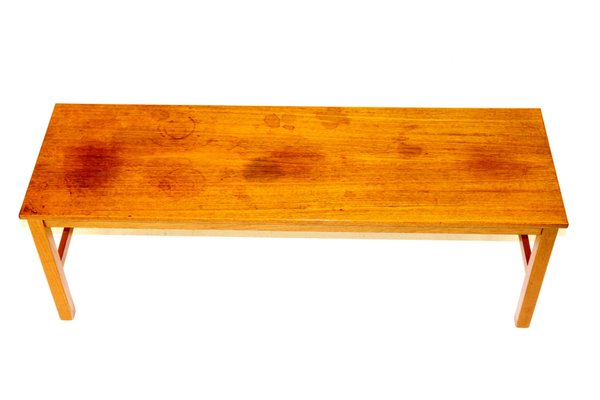 Mid-Century Modern Teak Bench, 1960s-GEK-740681