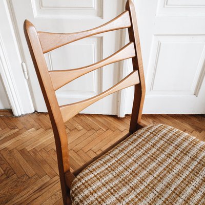 Mid-Century Modern Teak Dining Chairs from Bähre Mignon Möbel, 1960s, Set of 6-KND-1063930