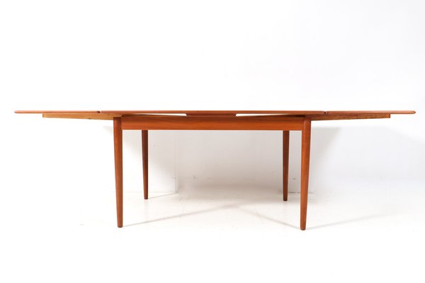 Mid-Century Modern Teak Mo. 215 Extendable Dining Room Table from Farstrup, 1960s-MY-1718207