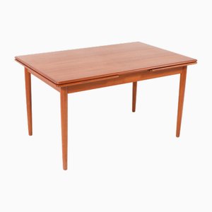 Mid-Century Modern Teak Mo. 215 Extendable Dining Room Table from Farstrup, 1960s-MY-1718207