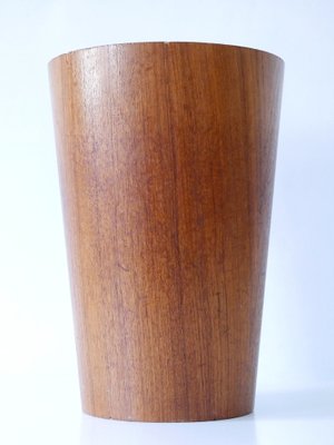 Mid-Century Modern Teak Waste Paper Bin by Martin Åberg for Servex, Sweden, 1960s-WPT-1765993