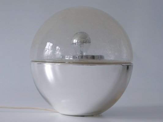 Mid-Century Modern Textured Glass Globe Table or Floor Lamp, 1960s-WPT-833847