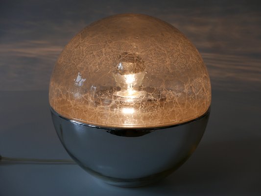 Mid-Century Modern Textured Glass Globe Table or Floor Lamp, 1960s-WPT-833847