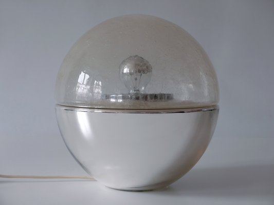 Mid-Century Modern Textured Glass Globe Table or Floor Lamp, 1960s-WPT-833847