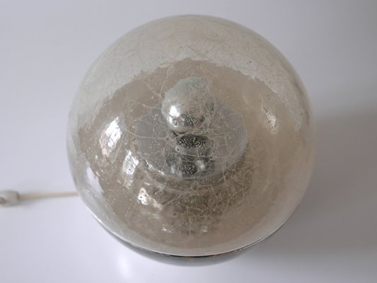 Mid-Century Modern Textured Glass Globe Table or Floor Lamp, 1960s-WPT-833847