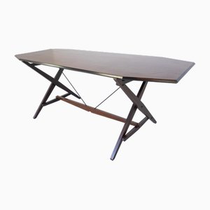 Mid-Century Modern TL2 Cavalletto Desk or Dining Table attributed to Franco Albini for Poggi, 1950s-FGA-1722809