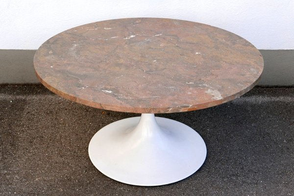 Mid-Century Modern Tulip Base Marble Coffee Table by Honsel Germany, 1960s-WPT-915062