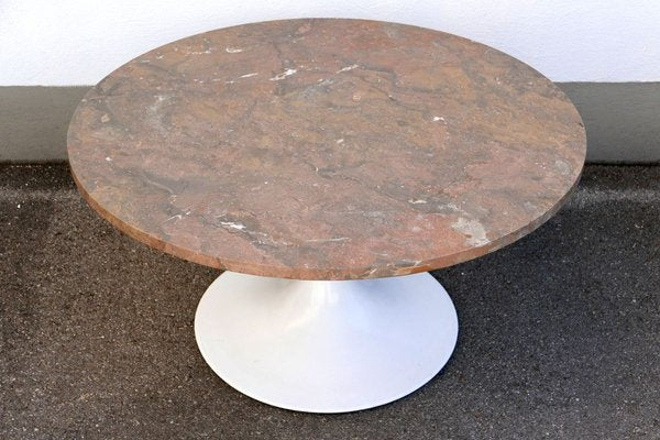 Mid-Century Modern Tulip Base Marble Coffee Table by Honsel Germany, 1960s-WPT-915062