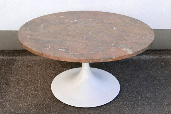 Mid-Century Modern Tulip Base Marble Coffee Table by Honsel Germany, 1960s-WPT-915062