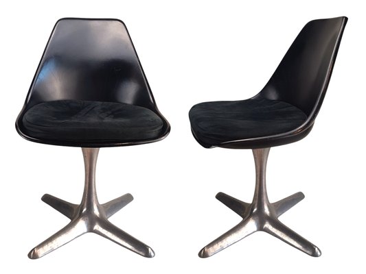 Mid-Century Modern Tulip Chairs by Maurice Burke and Eero Saarinen for Arkana, Set of 2-TCS-1156231