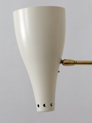 Mid-Century Modern Two-Armed Sputnik Pendant Lamp, Austria, 1950s-WPT-1210221