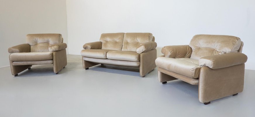 Mid-Century Modern Two-Satter Coronado Sofa by Tobia & Afra Scarpa, Italy, 1960s-FGA-1718775