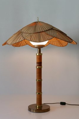 Mid-Century Modern Uchiwa Table Lamp by Miranda Ab Sweden, 1960s-WPT-1815358