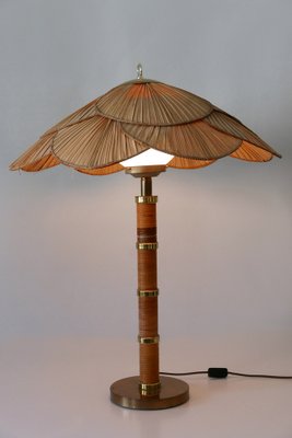 Mid-Century Modern Uchiwa Table Lamp by Miranda Ab Sweden, 1960s-WPT-1815358