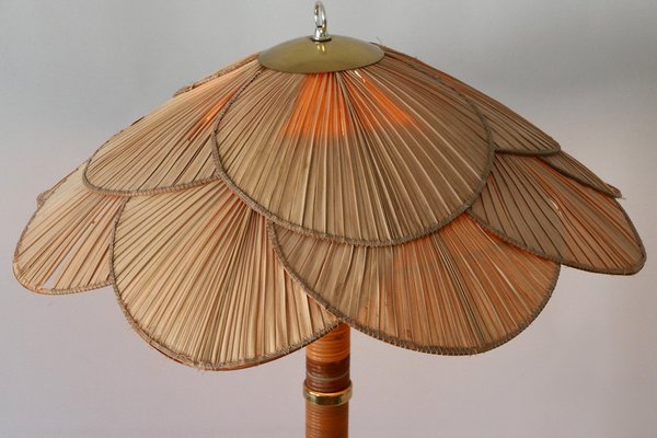 Mid-Century Modern Uchiwa Table Lamp by Miranda Ab Sweden, 1960s-WPT-1815358