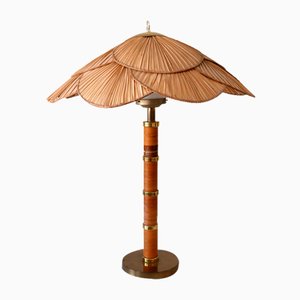 Mid-Century Modern Uchiwa Table Lamp by Miranda Ab Sweden, 1960s-WPT-1815358