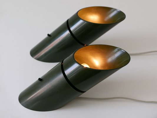 Mid-Century Modern Universal Lamps Phister by Hans Due for Fog & Mørup, Denmark, 1970s, Set of 2-WPT-1289558