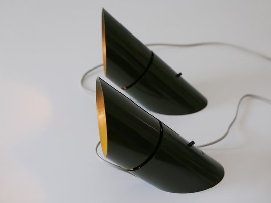 Mid-Century Modern Universal Lamps Phister by Hans Due for Fog & Mørup, Denmark, 1970s, Set of 2-WPT-1289558