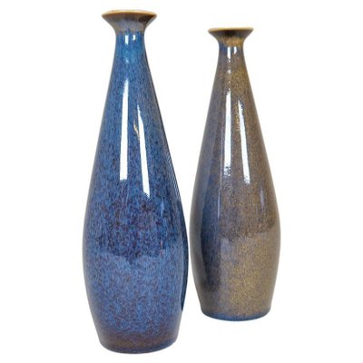 Mid-Century Modern Vases by Carl Harry Stålhane, Rörstrand Sweden, 1950s, Set of 2-UYK-1216767