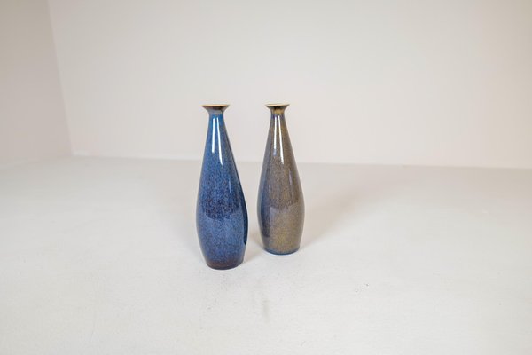 Mid-Century Modern Vases by Carl Harry Stålhane, Rörstrand Sweden, 1950s, Set of 2-UYK-1216767