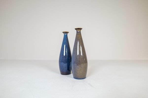 Mid-Century Modern Vases by Carl Harry Stålhane, Rörstrand Sweden, 1950s, Set of 2-UYK-1216767