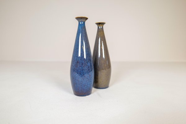 Mid-Century Modern Vases by Carl Harry Stålhane, Rörstrand Sweden, 1950s, Set of 2-UYK-1216767