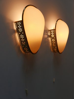 Mid-Century Modern Wall Lamps, Germany, 1950s, Set of 2-WPT-1772446