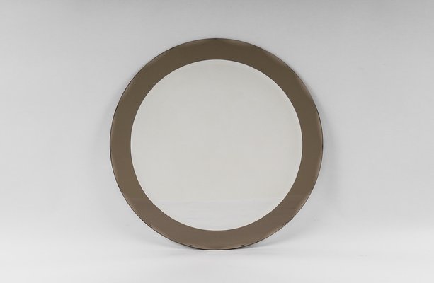 Mid-Century Modern Wall Mirror by Isa Bergamo, Italy, 1970s-KQB-1453989